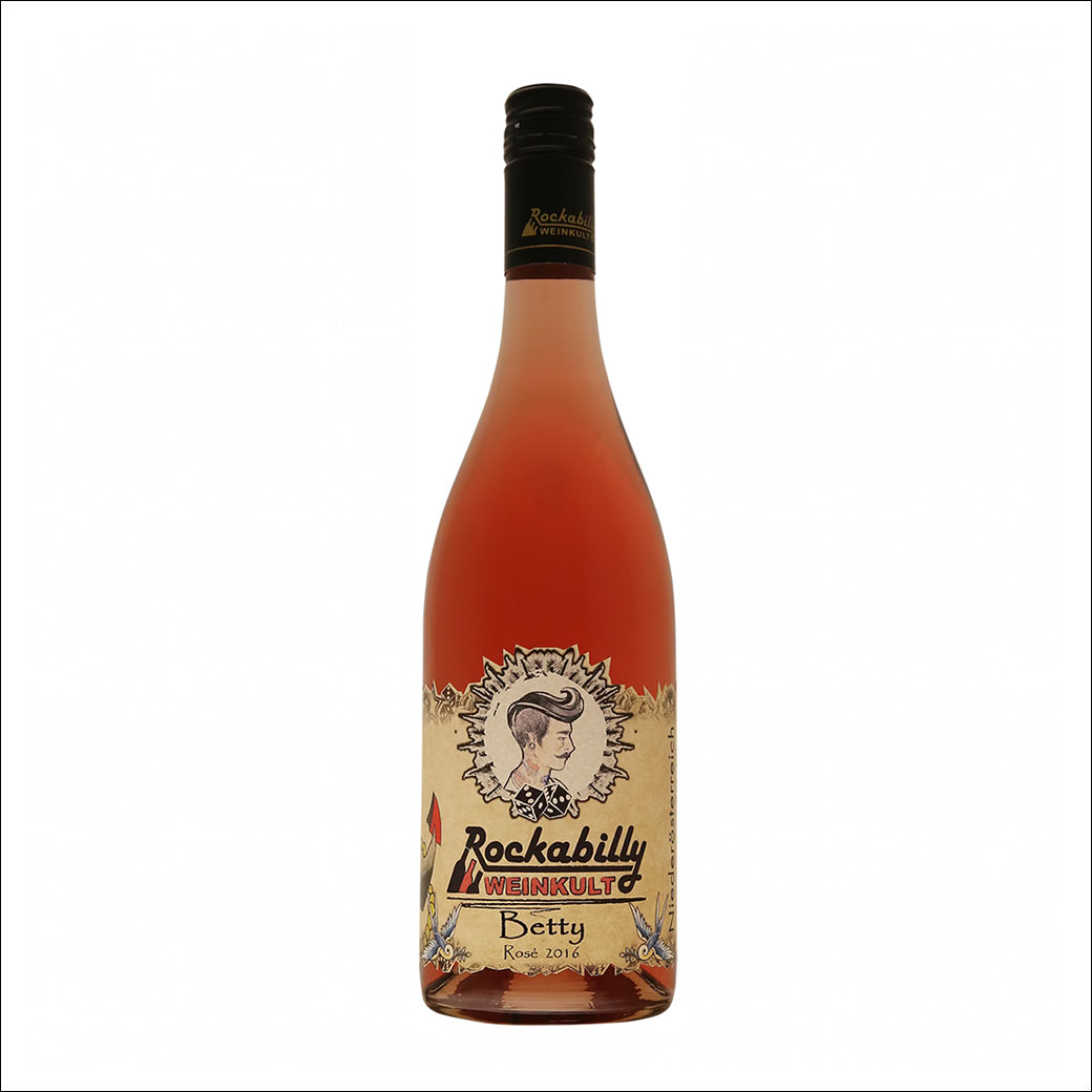 Betty Rosé 2016 vom Weingut Rockabilly Weinkult