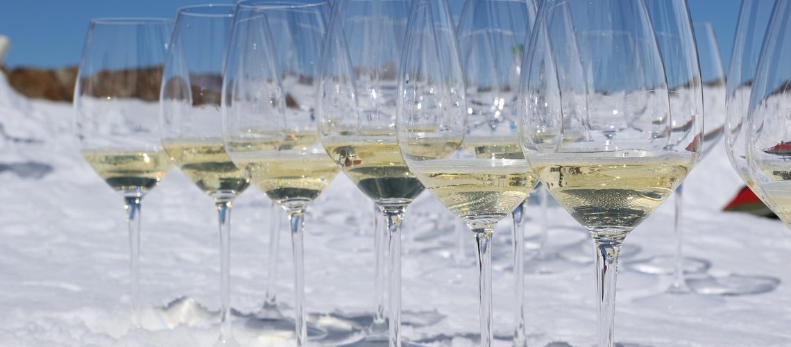 Wein am Berg. Die Weinschwenker. Das Central. Sölden.