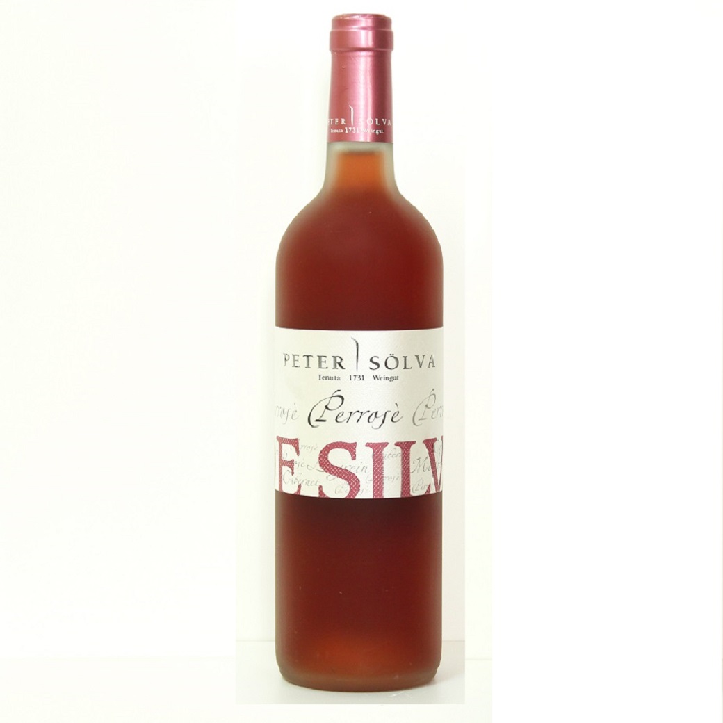 Perrosé 2022, Cuvée aus Cabernet Sauvignon, Merlot, Cabernet Franc und Lagrein vom Traditionsweingut Sölva in Kaltern